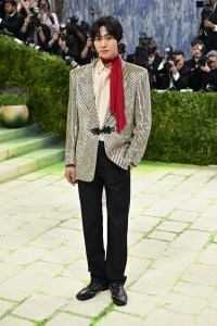 Ahn Hyo-seop at The 2026 Met Gala Celebrating "Costume Art" held at The Metropolitan Museum of Art on May 04, 2026 in New York, New York.