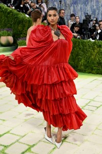 Imaan Hammam at The 2026 Met Gala Celebrating "Costume Art" held at The Metropolitan Museum of Art on May 04, 2026 in New York, New York.