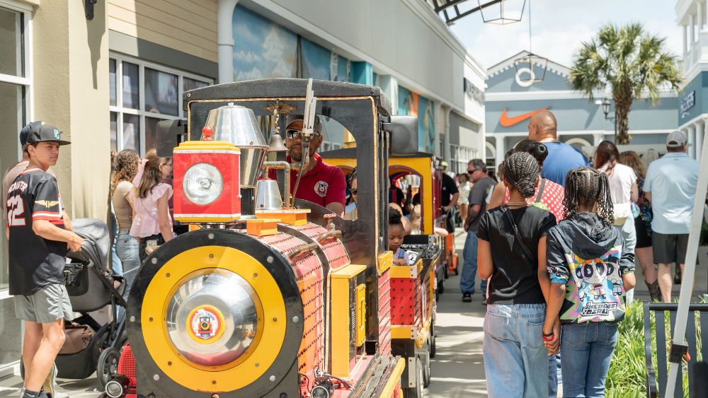 A spring activation at Tanger Outlets Charleston.