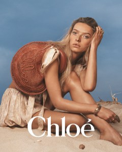 A look at Apple Martin in the  Chloé à la Plage 2026 Campaign.