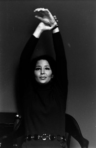 Fashion editor and model China Machado talks to WWD about her new role as fashion editor at Bazaar Magazine in New York on February 12, 1967.