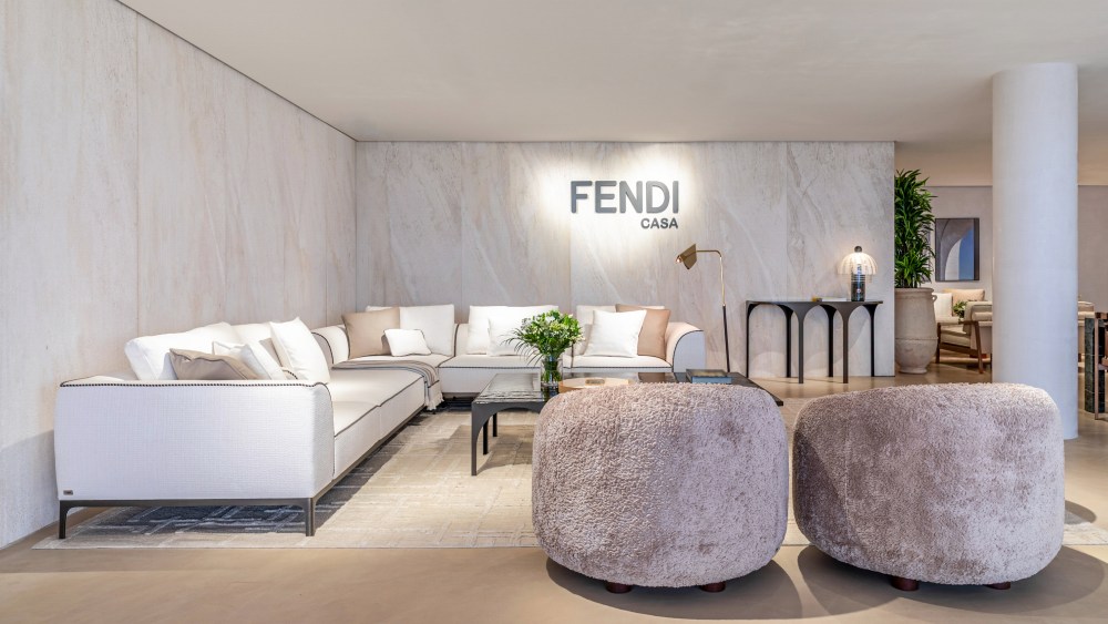 The Fendi Casa store in Cannes.