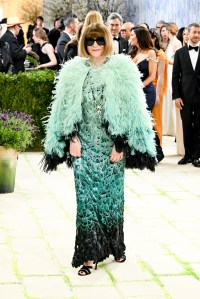 Anna Wintour at The 2026 Met Gala Celebrating "Costume Art" held at The Metropolitan Museum of Art on May 04, 2026 in New York, New York.