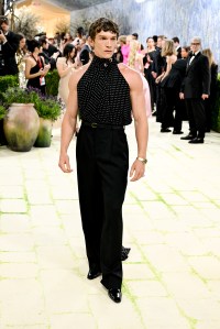 Connor Storrie at The 2026 Met Gala Celebrating "Costume Art" held at The Metropolitan Museum of Art on May 04, 2026 in New York, New York.