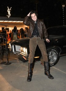 Chase Hudson at the YSL Beauty Drive-Thru & Beauty Stage on April 09, 2026 in Indio, California. (Photo by Katie Flores/WWD via Getty Images)