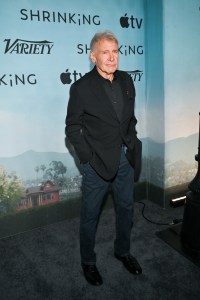 Harrison Ford at the Variety x Apple TV "Shrinking" FYC held at the Paramount Theatre on April 12, 2026 in Los Angeles, California. (Photo by Michael Buckner/Variety via Getty Images)