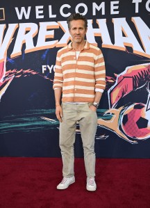 Ryan Reynolds at FX's Welcome to Wrexham FYC Event held at Chloe's at Garden Road Brewery on April 28, 2026 in Los Angeles, California. (Photo by Gilbert Flores/Variety via Getty Images)