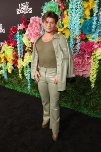 Garrett Clayton at the "I Love Boosters" Los Angeles Premiere held at DGA Theater on May 13, 2026 in Los Angeles, California.