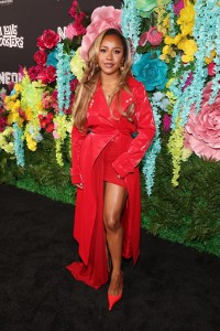 Jazmine Robinson at the "I Love Boosters" Los Angeles Premiere held at DGA Theater on May 13, 2026 in Los Angeles, California.