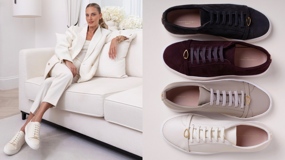 Jennifer Chamandi's London sneaker.