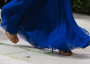 Hailey Bieber at The 2026 Met Gala Celebrating "Costume Art" held at The Metropolitan Museum of Art on May 04, 2026 in New York, New York.