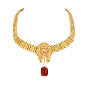 Lion Topaze Neckalce