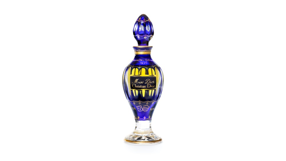 Limited-edition Miss Dior bottle dated 1976