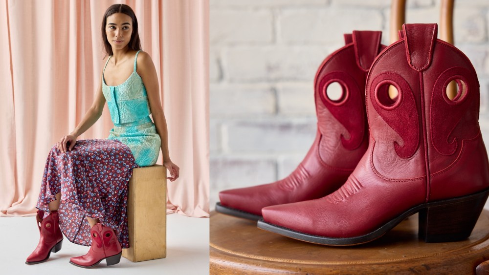Miron Crosby Marianne Crimson boot.