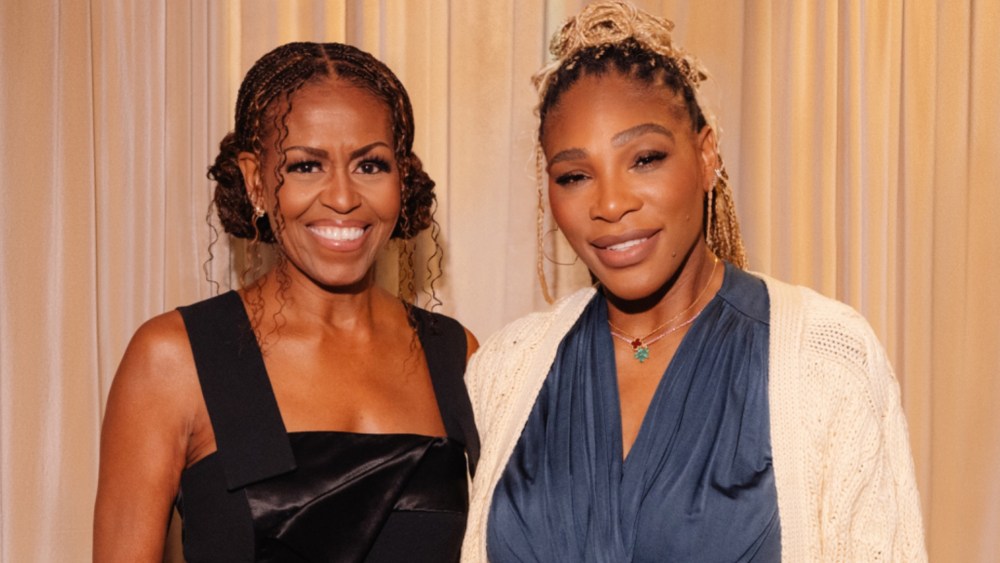 Michelle Obama and Serena Williams