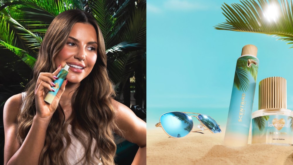 Iris Kendall for Scentbird's new Love Island eau de parfum.