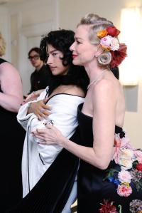 Odessa A'zion and Naomi Watts at The Mark Hotel before the 2026 Met Gala: "Costume Art" on May 4, 2026 in New York, New York.