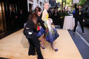 Emma Chamberlain at The Carlyle Hotel before the 2026 Met Gala: "Costume Art" on May 4, 2026 in New York, New York.