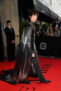 Sombr at The Mark Hotel before the 2026 Met Gala: "Costume Art" on May 4, 2026 in New York, New York.