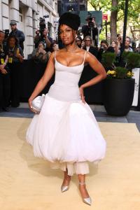 Tschabalala Self at The Carlyle: 2026 Met Gala Departures held at The Carlyle on May 04, 2026 in New York, New York.