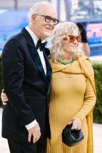 John Lithgow and Mary Yeager Lithgow at The 2026 Met Gala Celebrating "Costume Art" held at The Metropolitan Museum of Art on May 04, 2026 in New York, New York.