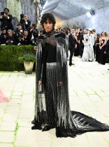 Sombr at The 2026 Met Gala Celebrating "Costume Art" held at The Metropolitan Museum of Art on May 04, 2026 in New York, New York.