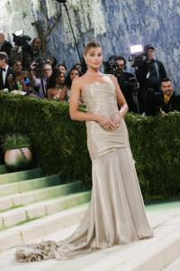 Margot Robbie at The 2026 Met Gala Celebrating "Costume Art" held at The Metropolitan Museum of Art on May 04, 2026 in New York, New York.