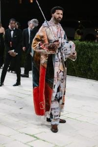 Miles Chamley-Watson at The 2026 Met Gala Celebrating "Costume Art" held at The Metropolitan Museum of Art on May 04, 2026 in New York, New York.