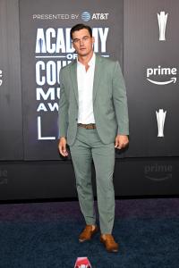 Tyler Cameron at The 61st Academy of Country Music Awards held at MGM Grand Garden Arena on May 17, 2026 in Las Vegas, Nevada.