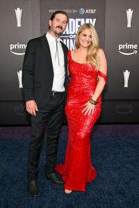 Cam Arnold and Lauren Alaina at The 61st Academy of Country Music Awards held at MGM Grand Garden Arena on May 17, 2026 in Las Vegas, Nevada.