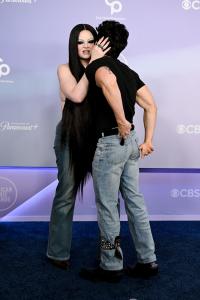 Megan Stalter and Paul W. Downs at The 52nd American Music Awards held at the MGM Grand Garden Arena on May 25, 2026 in Las Vegas, Nevada.