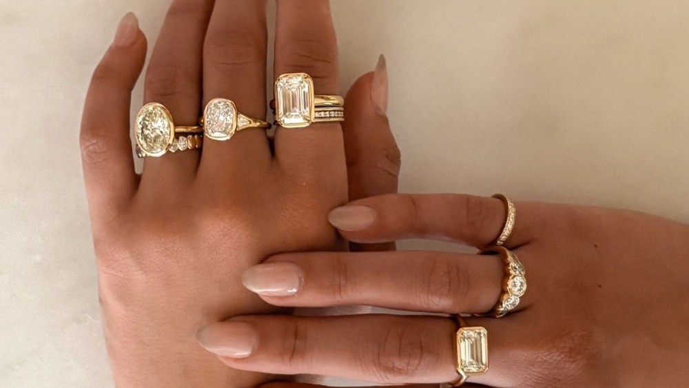 frank darling assorted engagement rings