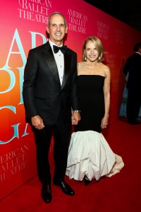 John Molner and Katie Couric