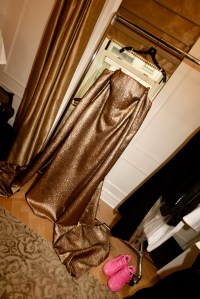 A look at A’ja Wilson getting ready for the Met Gala 2026 with Prabal Gurung.