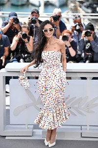 Demi Moore at the photocall for the jury at the 79th Festival de Cannes held at Palais des Festivals on May 12, 2026 in Cannes, France.