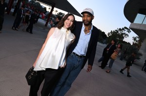 Gia Coppola and Honor Titus at the Dior 2027 Cruise Collection Show held at LACMA on May 13, 2026 in Los Angeles, California.