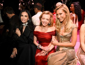 Demi Moore, Caroline Scheufele and Bella Hadid
