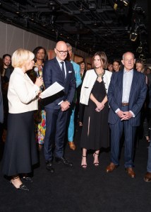 Bénédicte Epinay, Stéphane Blanchard, Lizzie Tisch and Jonathan Tisch