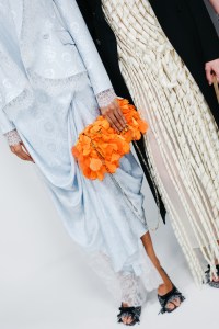 Backstage at the Dior Cruise 2027 ready-to-wear show.