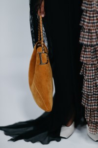 Backstage at the Dior Cruise 2027 ready-to-wear show.