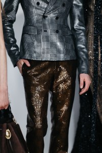 Backstage at the Dior Cruise 2027 ready-to-wear show.
