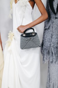 Backstage at the Dior Cruise 2027 ready-to-wear show.