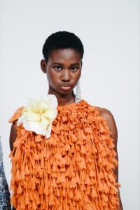 Backstage at the Dior Cruise 2027 ready-to-wear show.