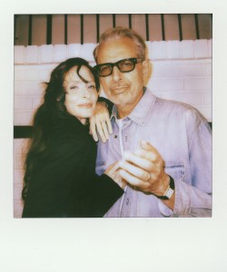 Emilie Livingston and Jeff Goldblum