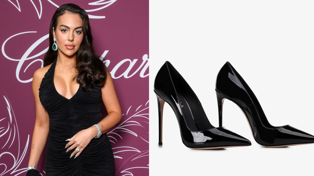 Georgina Rodríguez wore Le Silla heels at the Chopard's The Miracle Gala Evening during the 79th annual Cannes Film Festival on Monday in Le Cannet, France.