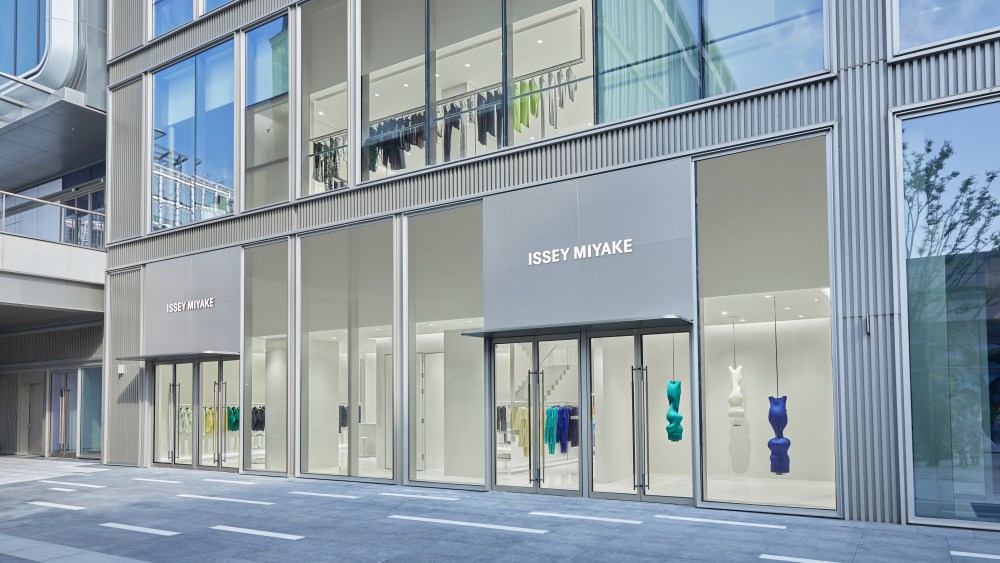 Issey Miyake's Westbund Central store.