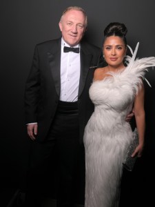 François-Henri Pinault and Salma Hayek