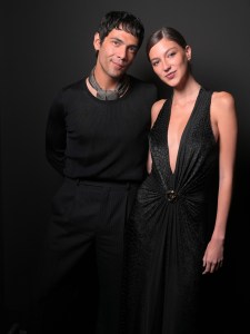 Diego Calva and Isabella Massenet