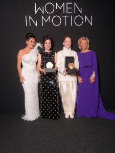 Salma Hayek, Julianne Moore and Simone Friedman