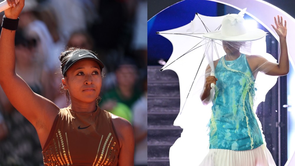 Naomi Osaka's designer tennis kits